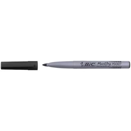 MARQUEUR PERMANENT NOIR POINTE FINE OGIVE BIC - ref. 2432956 | TP Agri
