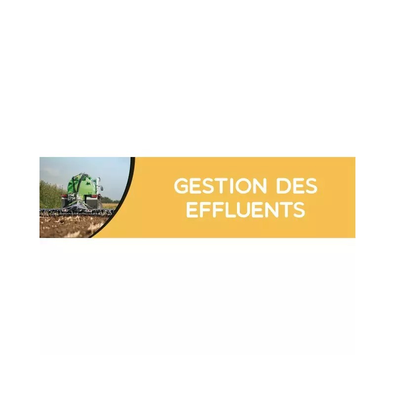 BANDEAU GESTION DES EFFLUENTS PVC 0,3 X 980 X - ref. 9031108 | TP Agri