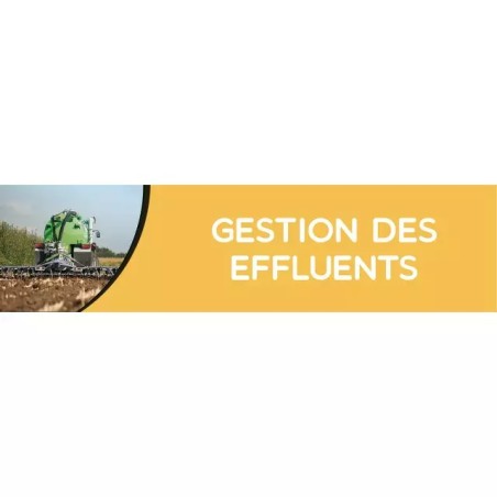 BANDEAU GESTION DES EFFLUENTS PVC 0,3 X 980 X - ref. 9031108 | TP Agri