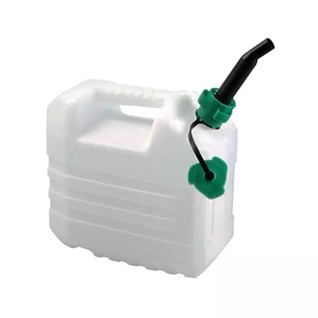 JERRYCAN PLASTIQUE ALIMENTAIRE 10L AVEC BEC V - ref. 1945153 | TP Agri