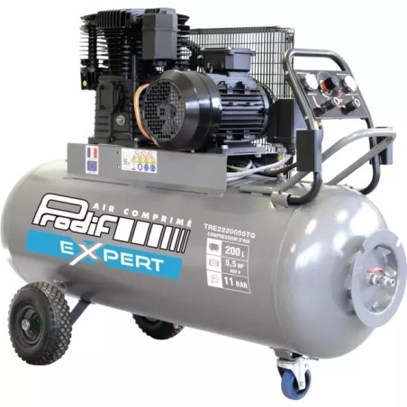 COMPRESSEUR A AIR 200L 5,5CV TRIPHASE 35M3 TE - ref. 1940061 | TP Agri
