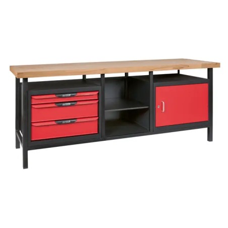 ETABLI PROFESSIONNEL D'ATELIER 1 PORTE ET 3 - ref. KS8650210 | TP Agri