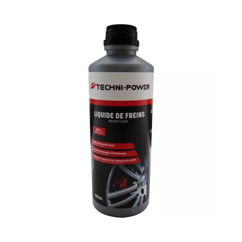 LIQUIDE DE FREINS DOT4 SAEJ1703 BIDON 500ML T - ref. 1980801 | TP Agri