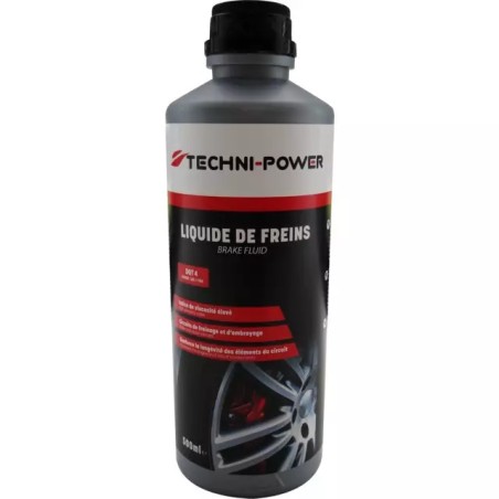 LIQUIDE DE FREINS DOT4 SAEJ1703 BIDON 500ML T - ref. 1980801 | TP Agri