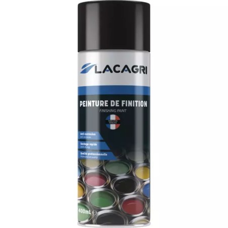 PEINTURE DE FINITION NOIR MANITOU AEROSOL 400 - ref. 1676719 | TP Agri