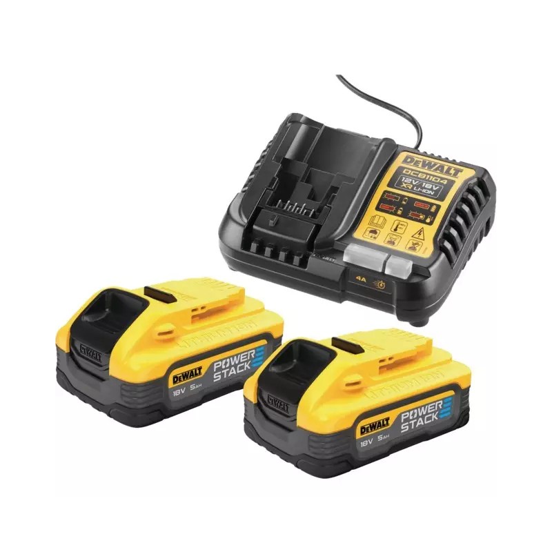 PACK DE 2 BATTERIES POWERSTACK XR 18V 5AH LI- - ref. 1943203 | TP Agri