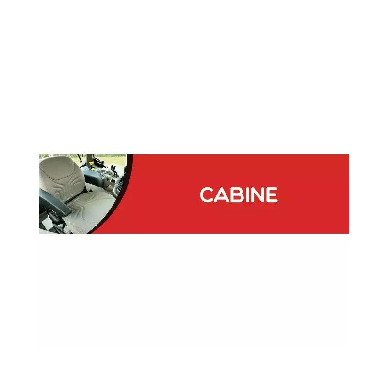 BANDEAU MAGNETIQUE CABINE PVC 0.3X980X250 MM - ref. 9031134M | TP Agri