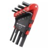 CLES MALES 6 PANS COURTE ETUI DE 9 CLES FACOM - ref. 262143 | TP Agri
