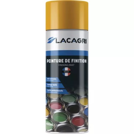 PEINTURE DE FINITION JAUNE VOLVO AEROSOL 400M - ref. 1676436 | TP Agri