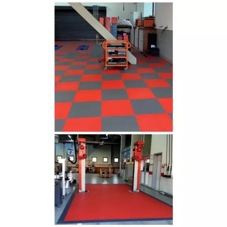 DALLE PVC TRAFICFLOOR 5 MM 500X500 MM VERT RA - ref. 9029306 | TP Agri