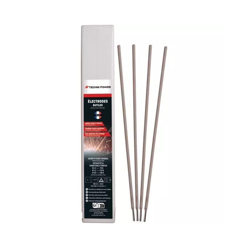 ELECTRODE 40 RUTILE ACIER Ø 4,0 BOITE DE 80 T - ref. 1930464 | TP Agri