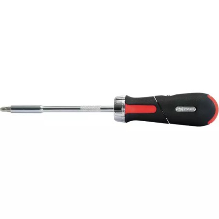 TOURNEVIS A POIGNEE REVOLVER À CLIQUET GEAR - ref. KS1592051 | TP Agri
