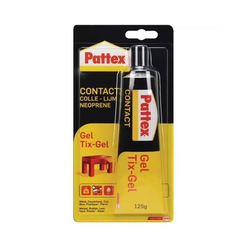 COLLE DE CONTACT TIX GEL NEOPRENE TUBE 125GR - ref. 1982401 | TP Agri