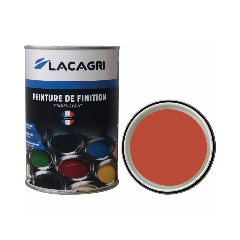 PEINTURE DE FINITION ORANGE RENAULT POT 1L LA - ref. 1676332 | TP Agri