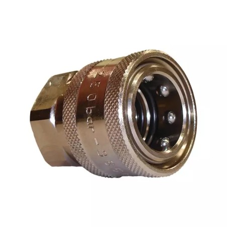 COUPLEUR A BILLE INOX FEMELLE - F G 3/8 BLIST - ref. 3522074 | TP Agri