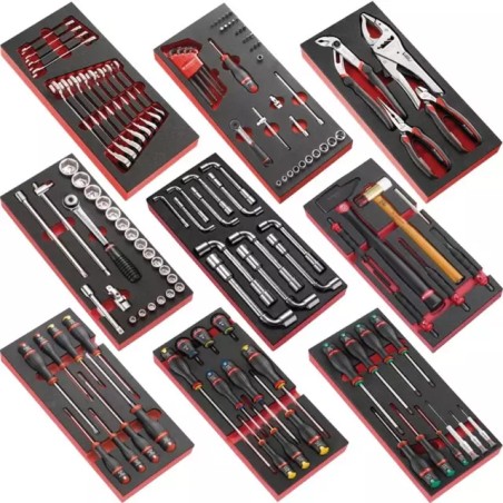 COMPOSITION D'OUTILS POUR SERVANTE 9 MODULES - ref. 1911319 | TP Agri