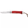 COUTEAU BAROUDEUR N°8 ROUGE OPINEL - ref. 1885337 | TP Agri