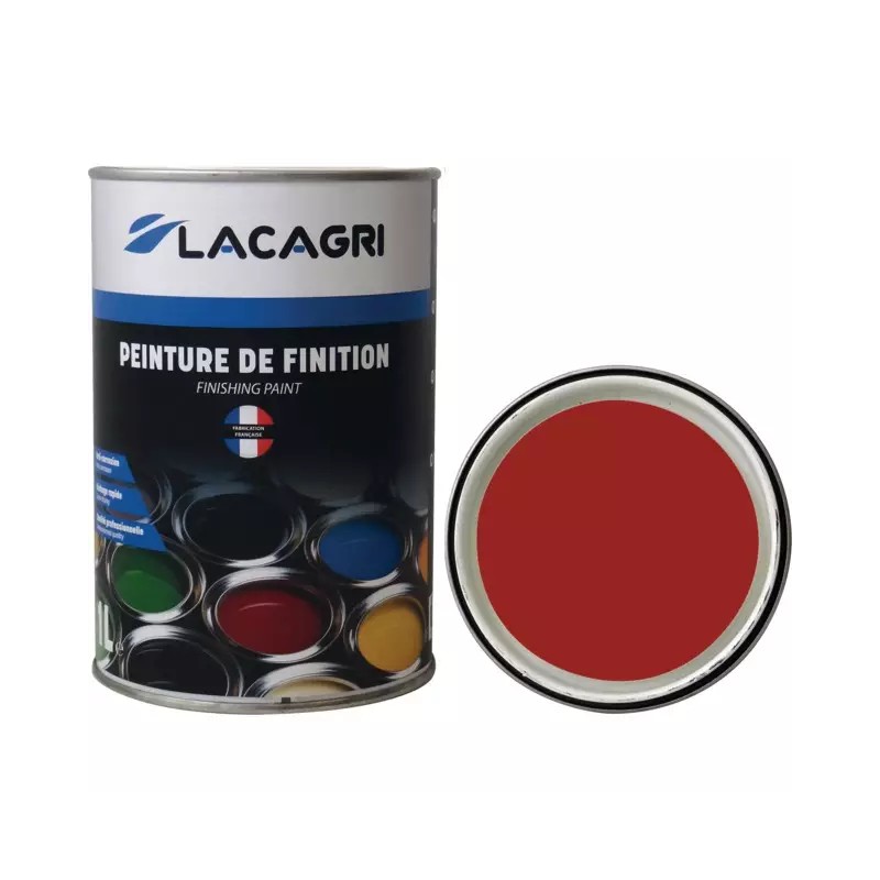 PEINTURE DE FINITION ROUGE CASE IH POT 1L LAC - ref. 1676376 | TP Agri