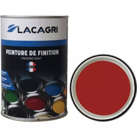 PEINTURE DE FINITION ROUGE CASE IH POT 1L LAC - ref. 1676376 | TP Agri