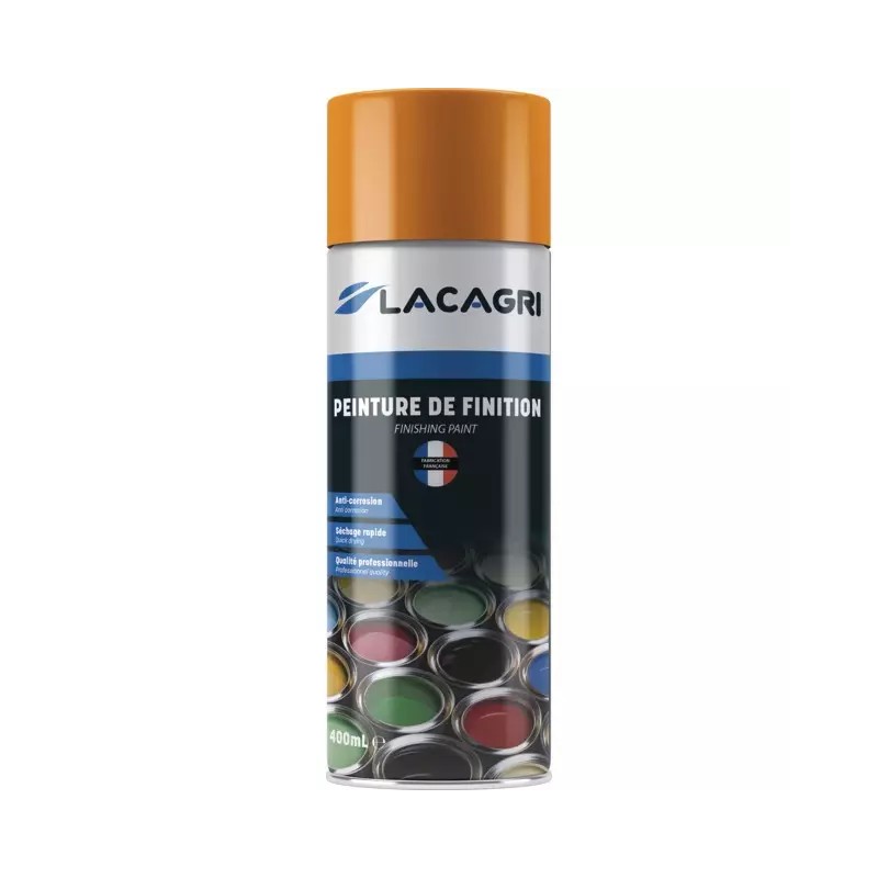 PEINTURE DE FINITION JAUNE RENAULT AEROSOL 400 - ref. 238458 | TP Agri