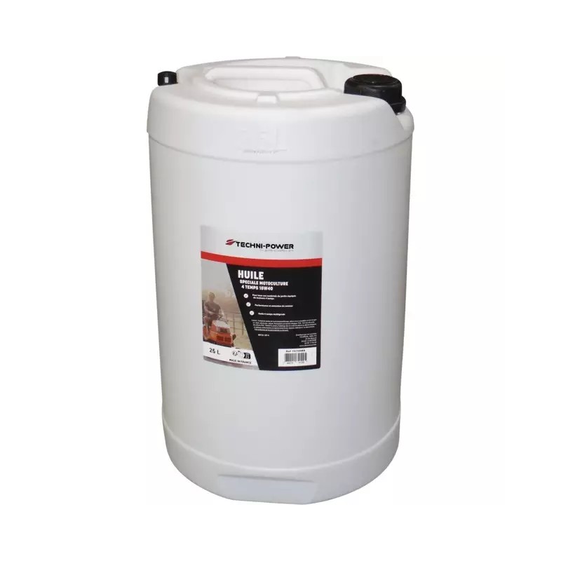HUILE 4 TEMPS MOTOCULTURE 15W40 BIDON 25L TEC - ref. 1970088 | TP Agri