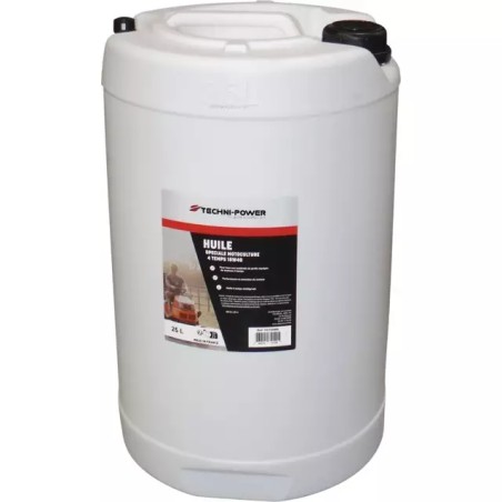 HUILE 4 TEMPS MOTOCULTURE 15W40 BIDON 25L TEC - ref. 1970088 | TP Agri