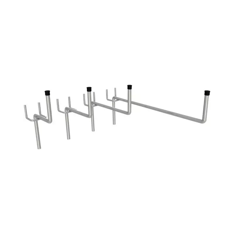 CROCHET DE 100 MM AVEC EMBOUT PLASTIQUE NOIR - ref. 9033009 | TP Agri