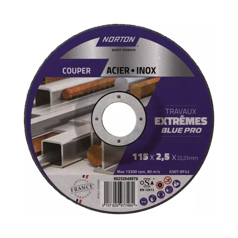 DISQUE A TRONCONNER METAL INOX MOYEU DEPORTE - ref. 1925872 | TP Agri