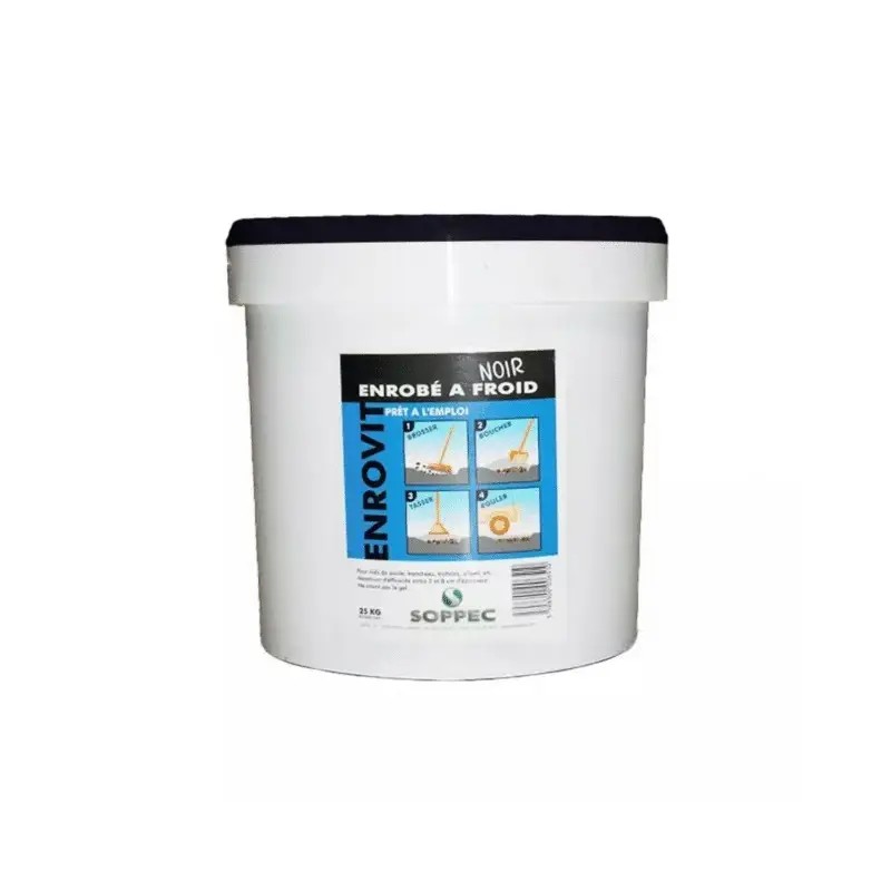 ENROBE A FROID BITUMEUX NOIR SEAU DE 25KG SOP - ref. 1982246 | TP Agri