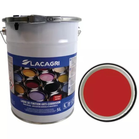 PEINTURE DE FINITION ROUGE MANITOU SEAU 5L LA - ref. 1676727 | TP Agri