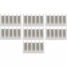 KIT 7 PALETTES POUR POMPE E80/E120 32X18MM PIU - ref. 227752 | TP Agri
