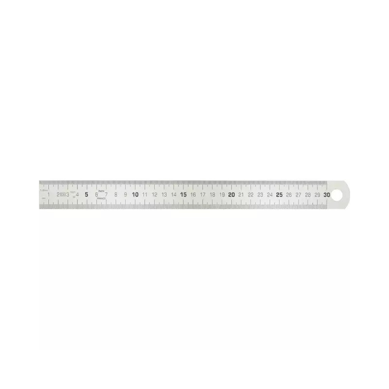 REGLET SEMI-RIGIDE INOX 300 MM GRADUATION R - ref. KS3000110 | TP Agri