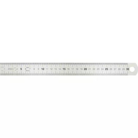REGLET SEMI-RIGIDE INOX 300 MM GRADUATION R - ref. KS3000110 | TP Agri
