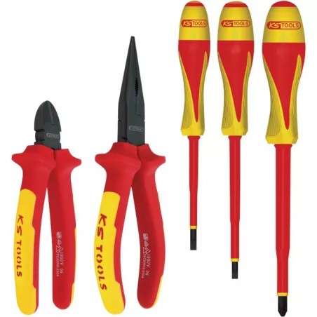 PINCES ERGOTORQUE ET TOURNEVIS ISOLES JEU D - ref. KS1171106 | TP Agri