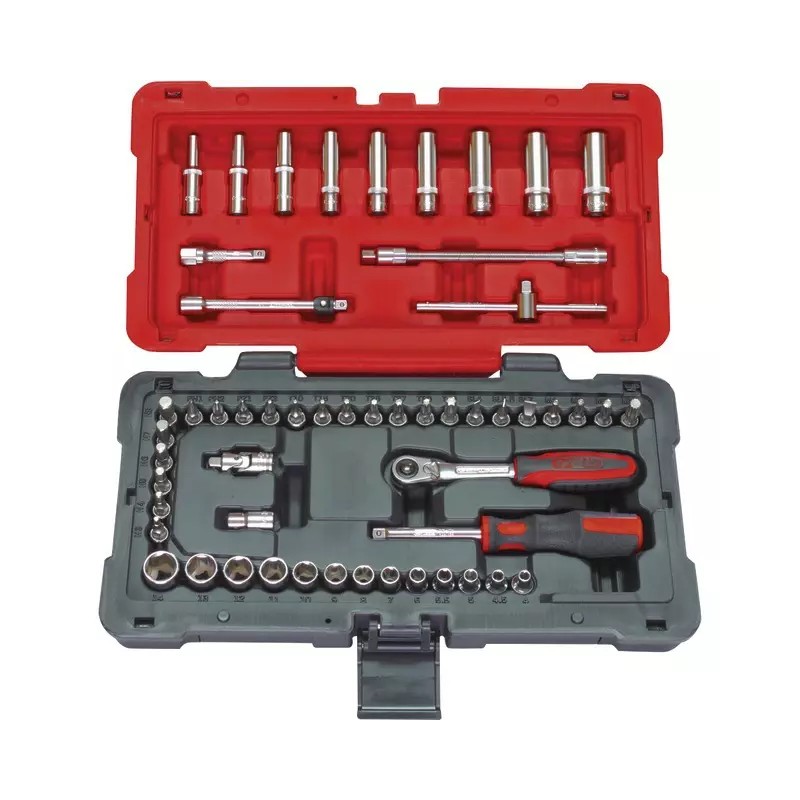 DOUILLES ET ACCESSOIRES 1/4" ULTIMATE COFFR - ref. KS9220654 | TP Agri