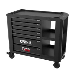 SERVANTE ONE BY ONE 7 TIROIRS AVEC ETAGERE - ref. KS8237134F | TP Agri
