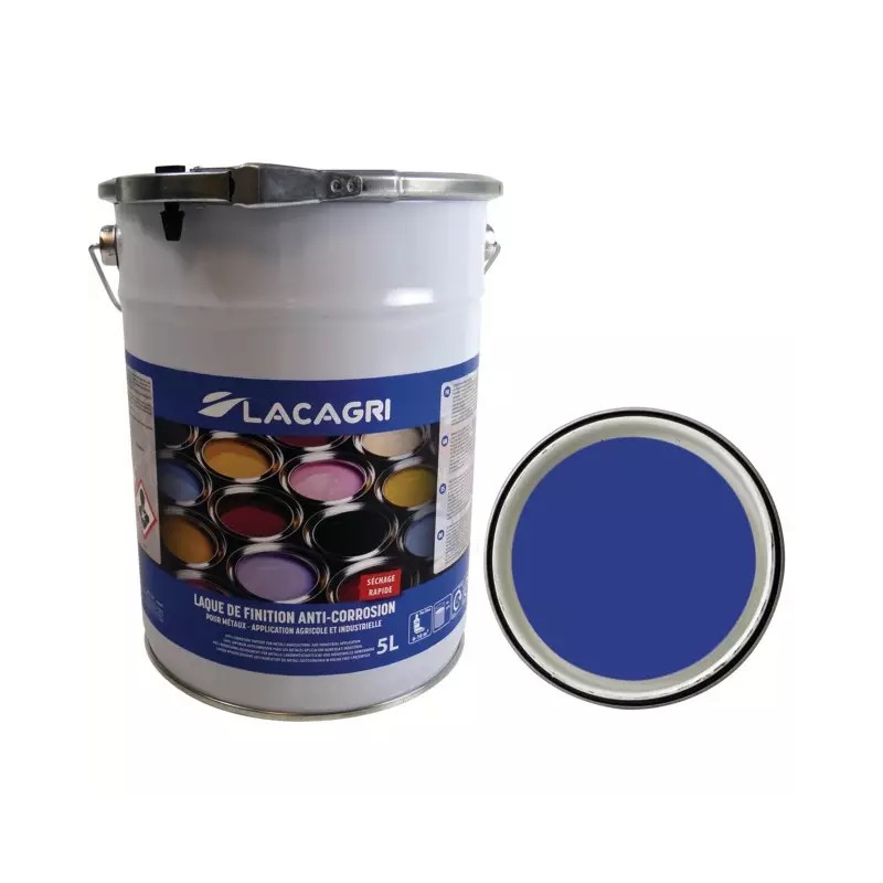 PEINTURE DE FINITION BLEU IRRIGATION SEAU 5L - ref. 1676544 | TP Agri