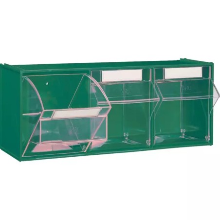 MODULE VERT 3 CASIERS BASCULANTS TRANSPARENTS - ref. 9033605 | TP Agri