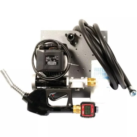 STATION MURALE GASOIL 230V 72L/MIN PISTOLET AU - ref. 248786 | TP Agri