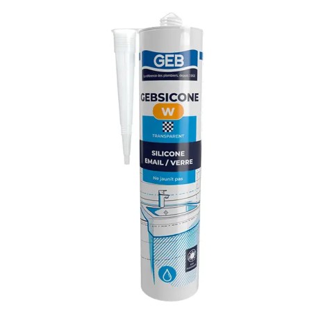 MASTIC SILICONE SPECIAL SANITAIRE GEBSICONE - ref. 33084053 | TP Agri