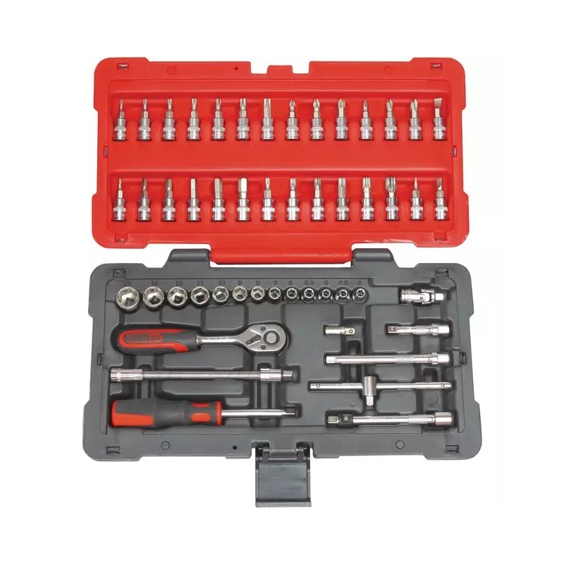 DOUILLES ET ACCESSOIRES 1/4" ULTIMATE COFFR - ref. KS9220650 | TP Agri