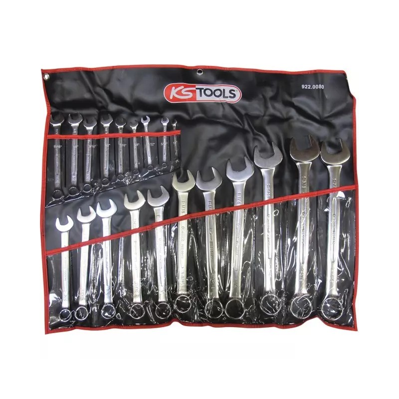 CLES MIXTES ULTIMATE EN POUCE TROUSSE DE 20 - ref. KS9220080 | TP Agri
