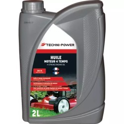 HUILE 4 TEMPS MOTOCULTURE SAE30 BIDON 2L TECH - ref. 1970071 | TP Agri
