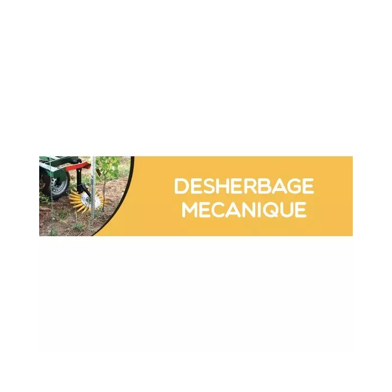 BANDEAU MAGNETIQUE DESHERBAGE MECANIQUE PVC - ref. 9031116M | TP Agri