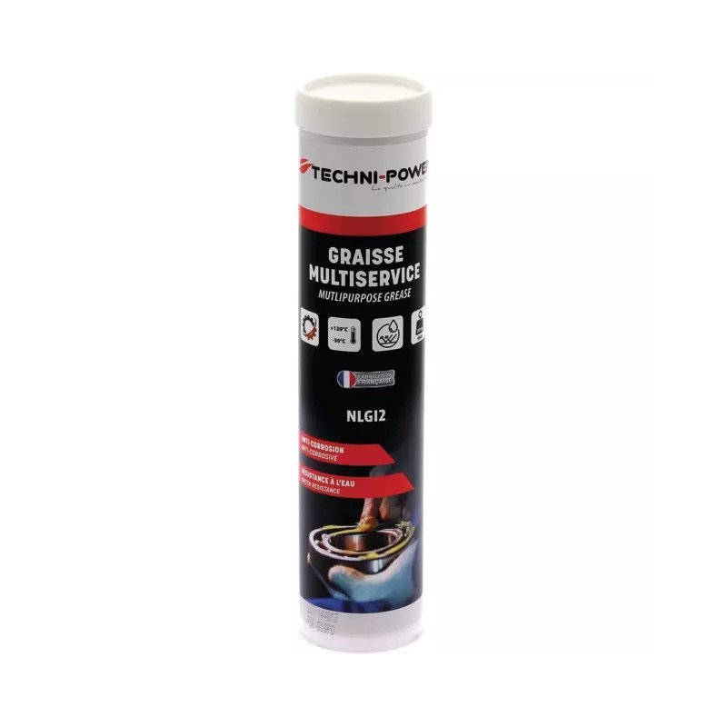 GRAISSE MULTISERVICE CARTOUCHE 400GR TECHNI-P - ref. 1986040 | TP Agri