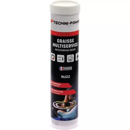 GRAISSE MULTISERVICE CARTOUCHE 400GR TECHNI-P - ref. 1986040 | TP Agri