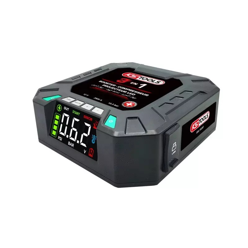 BOOSTER GONFLEUR PROJECTEUR 3 EN 1 KS TOOL - ref. KS5501925F | TP Agri