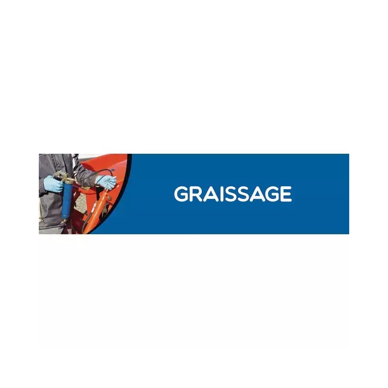 BANDEAU MAGNETIQUE GRAISSAGE PVC 0.3X980X250 - ref. 9031182M | TP Agri