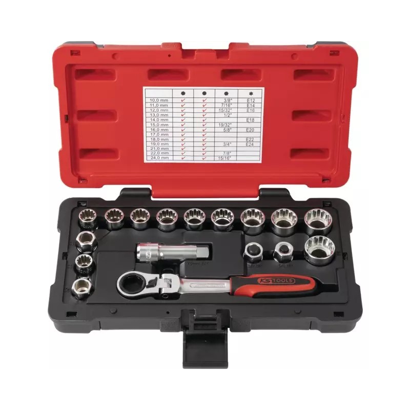 DOUILLE TRAVERSANTE TRIPLEplus® 3/8" - 1/2" - ref. KS9224040 | TP Agri