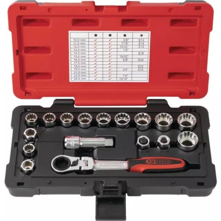 DOUILLE TRAVERSANTE TRIPLEplus® 3/8" - 1/2" - ref. KS9224040 | TP Agri